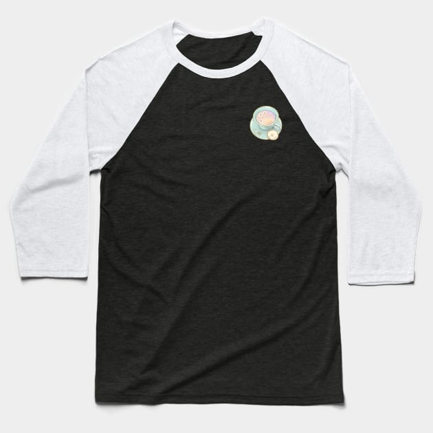 Chamomile Tea Baseball T-Shirt by Avery Ota